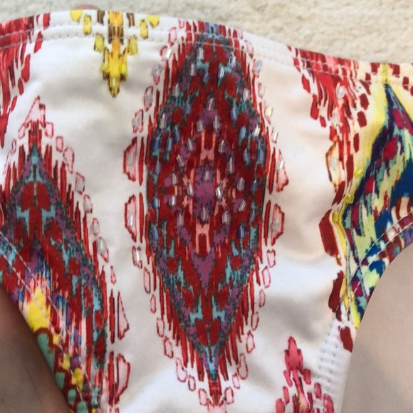 Patterned Bikini Bottom - Picture 3 of 3